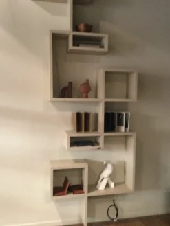 Libreria in laccato opaco scontata -45%: scopri linea^Lago Best