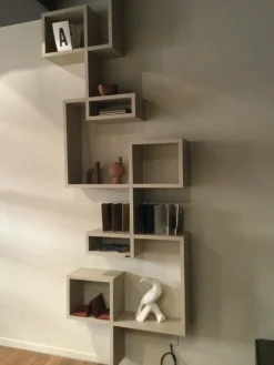 Libreria in laccato opaco scontata -45%: scopri linea^Lago Best