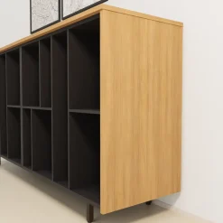 Las Mobili Libreria in legno scontata -30%: scopri Sigma a giorno- Librerie