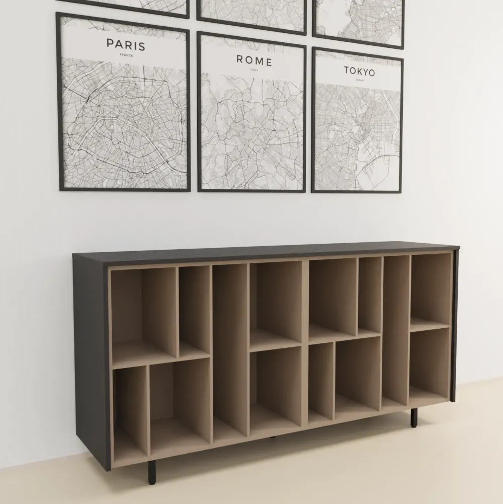 Las Mobili Libreria in legno scontata -30%: scopri Sigma a giorno- Librerie