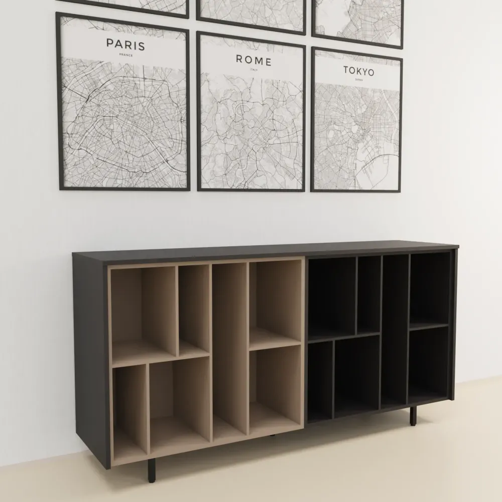 Las Mobili Libreria in legno scontata -30%: scopri Sigma a giorno- Librerie