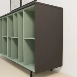 Las Mobili Libreria in legno scontata -30%: scopri Sigma a giorno- Librerie