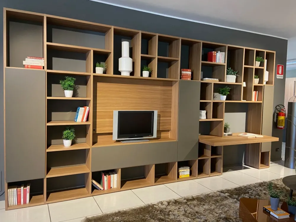 Outlet Libreria in legno scontata -45%: scopri Selecta Librerie