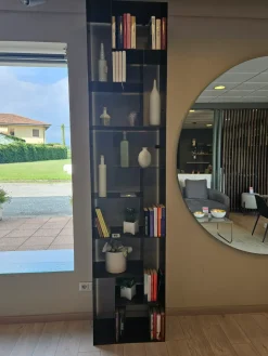 Libreria Libreria modello atena stile design di in Offerta Outlet^Bontempi