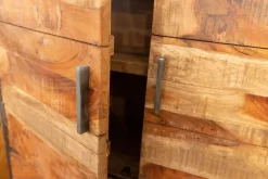 Artigianale Libreria Libreria con contenitore e cassetti in legno massello in stile design di in OFFERTA OUTLET- Librerie