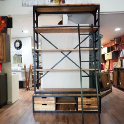 Outlet Etnico Libreria Libreria industrial rj agora'   in stile moderno con forte sconto- Librerie