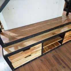 Outlet Etnico Libreria Libreria industrial rj agora' in stile moderno con forte sconto- Librerie