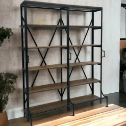 Outlet Etnico Libreria Libreria industrial art deco  stile design di scontata del 42%- Librerie