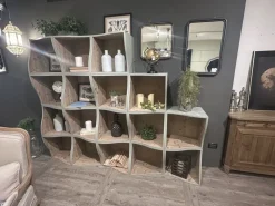 Libreria Libreria moduli stile design di in offerta^Dialma Brown Sale