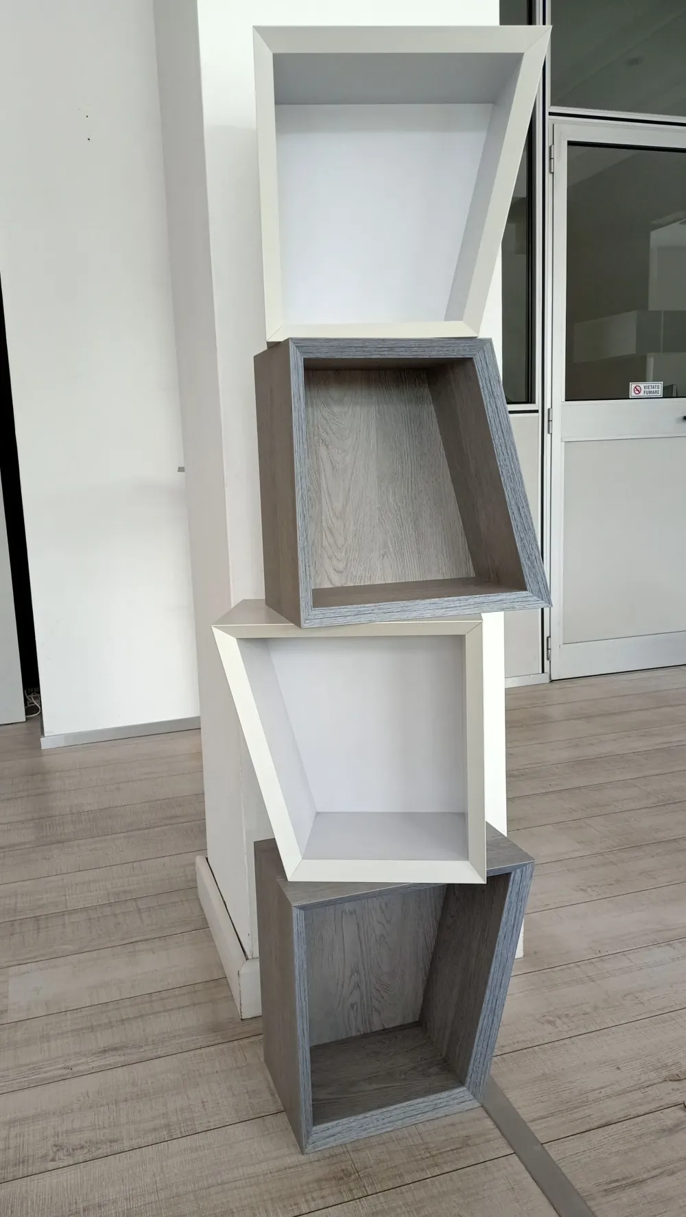 Best Libreria Libreria pensile in stile moderno di in OFFERTA OUTLET Librerie