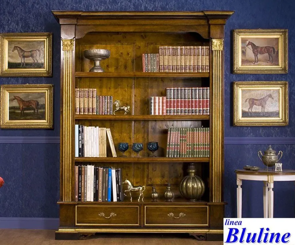 Online Libreria Libreria stile impero in promo-sconto del 45% in stile classico di in OFFERTA OUTLET Librerie