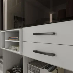 Libreria Living 553 in stile moderno di in OFFERTA OUTLET^Giessegi Online