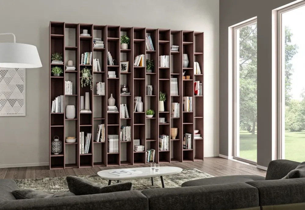 Giessegi Libreria Living 565 stile moderno di scontata del 30%- Librerie