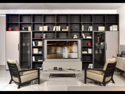 Best Libreria Living mod.delo in stile moderno a prezzi outlet Librerie