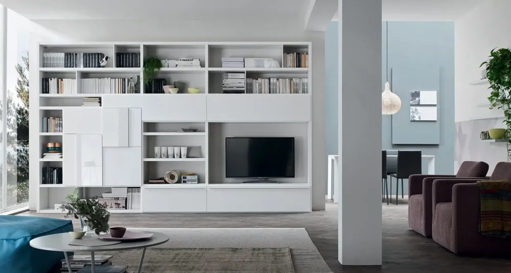 Outlet Libreria Maronese in melamminico Sa 1572 a prezzo scontato Librerie