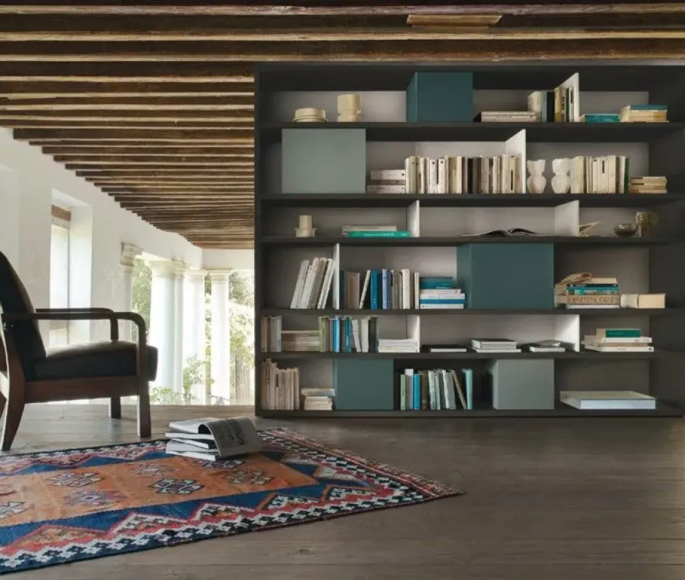 Sangiacomo Libreria M6c85 stile design di in offerta- Librerie