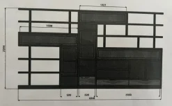 Libreria Melograno 92 stile design di scontata^Le Fablier Outlet