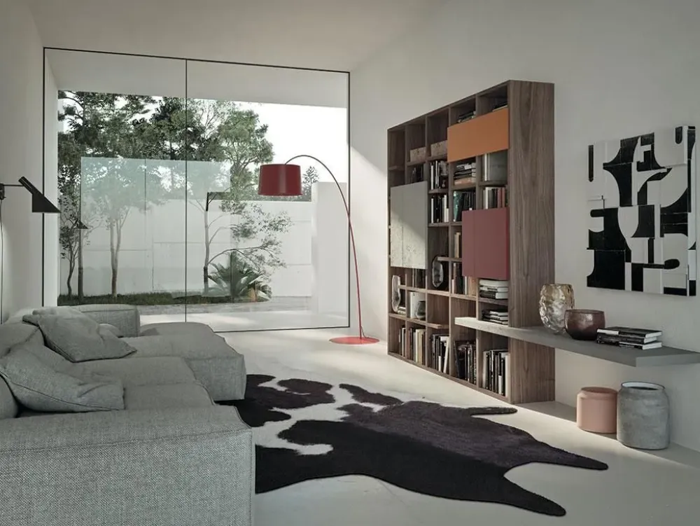 Libreria in legno in Offerta Outlet: scopri Horizon^Mobilgam Clearance