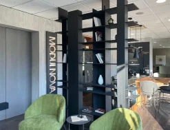 Libreria modello Blade bifacciale di in Offerta Outlet^Modulnova Outlet