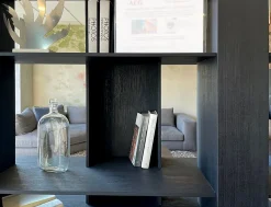 Libreria modello Blade bifacciale di in Offerta Outlet^Modulnova Outlet