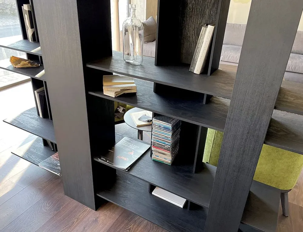 Libreria modello Blade bifacciale di in Offerta Outlet^Modulnova Outlet