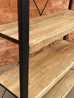 Libreria modello Libreria industrial 5 ripiani  di a prezzo Outlet^Outlet Etnico