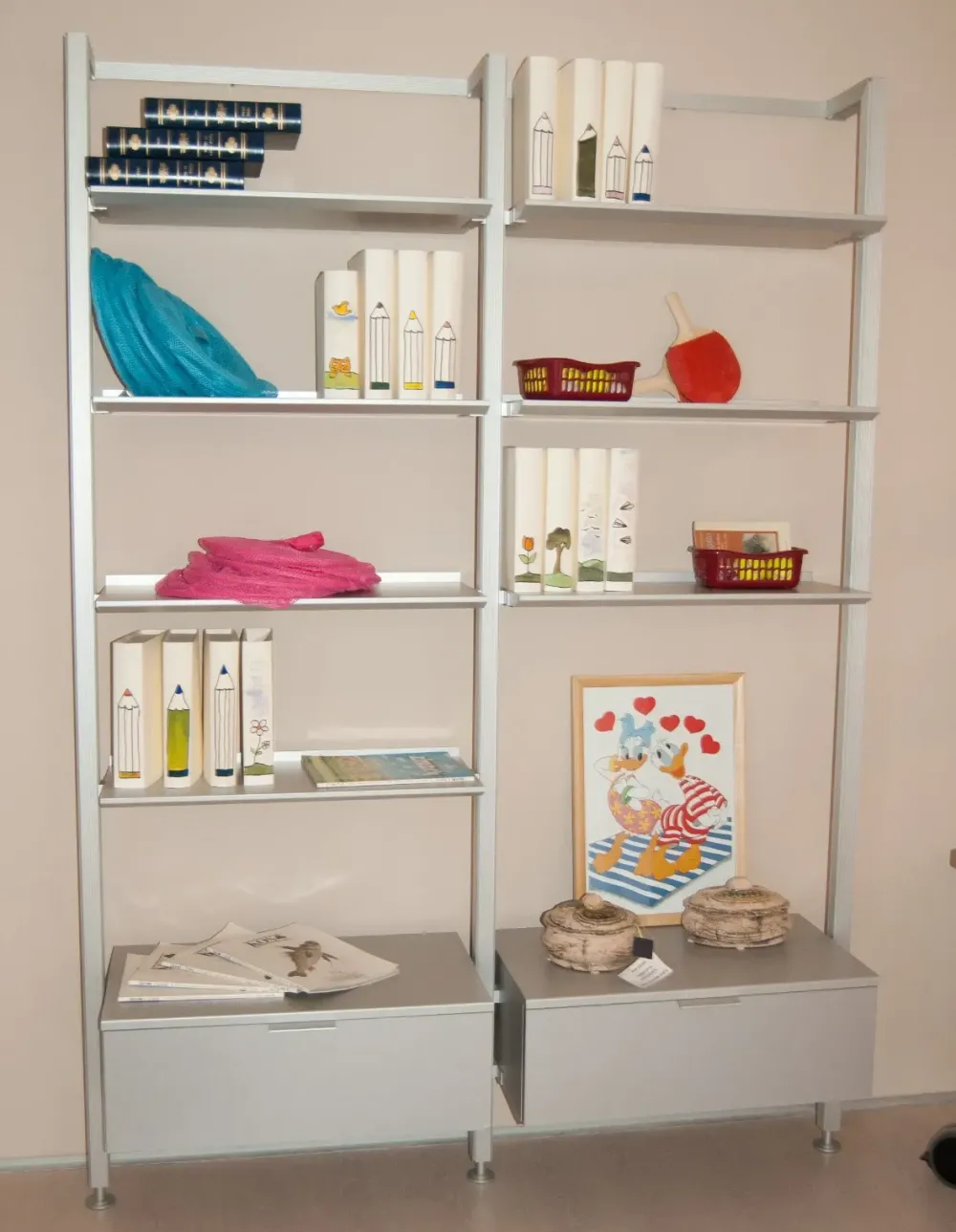 Calligaris Libreria modello Libreria design moderno a parete di a prezzo riservato- Librerie