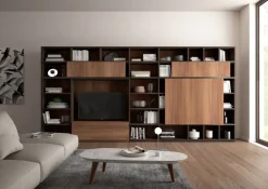 Libreria modello Living 557 di in Offerta Outlet^Giessegi New