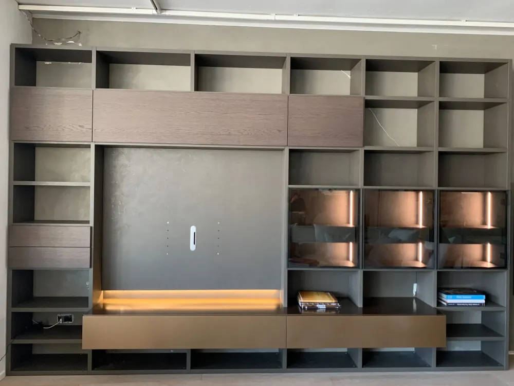 Sangiacomo Libreria modello Modo di a prezzo Outlet- Librerie