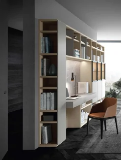 Libreria modello Mood 10 di in Offerta Outlet^Astor Mobili Hot