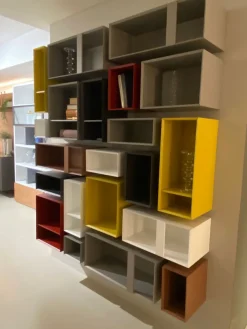 Outlet Libreria modello Multibox di in Offerta Outlet Librerie