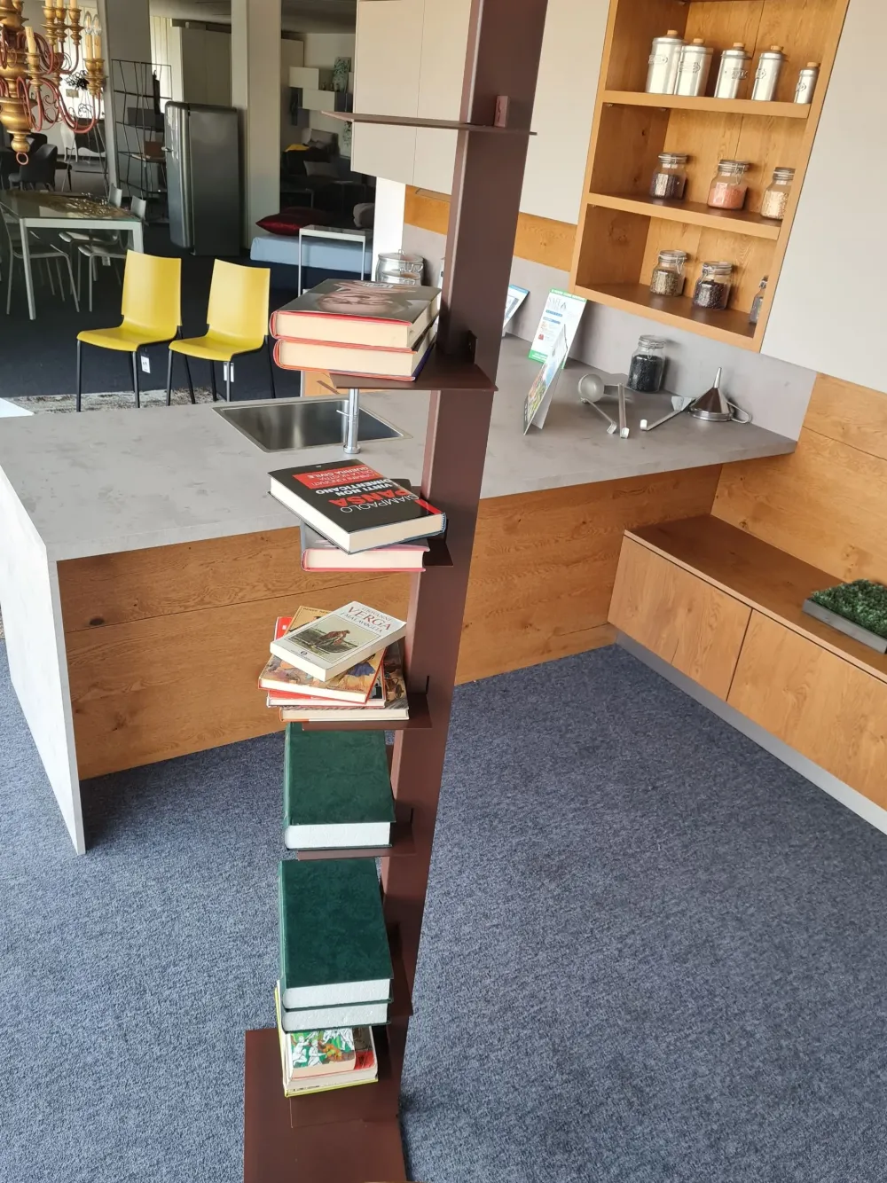 Artigianale Libreria modello Talia di in Offerta Outlet- Librerie