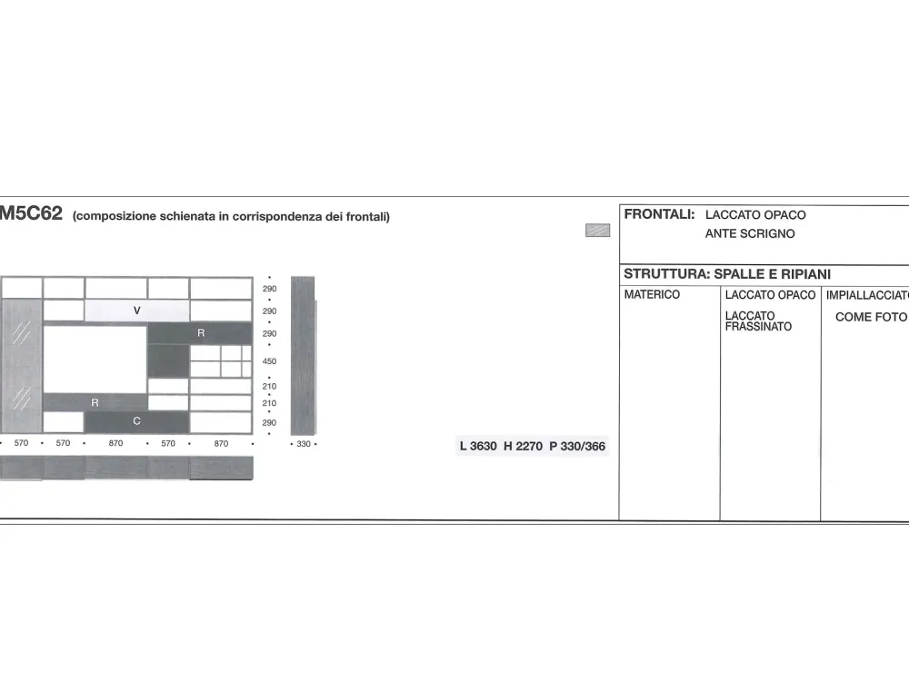 Libreria Modo in stile moderno a prezzi convenienti^Sangiacomo