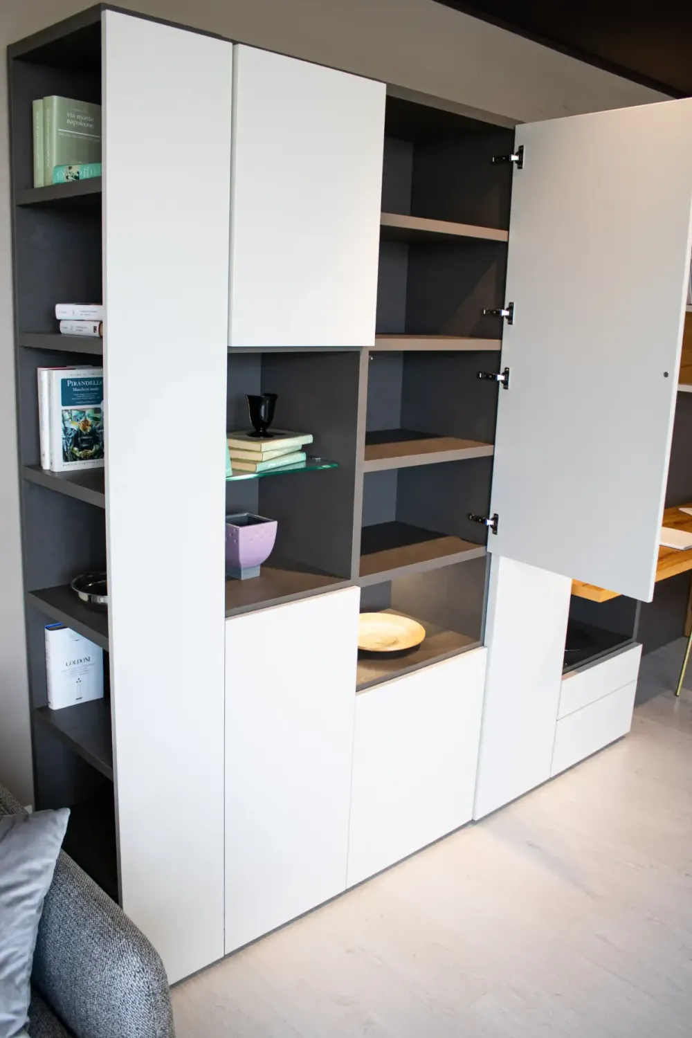 Libreria Modo in stile moderna a prezzi outlet^Sangiacomo Clearance