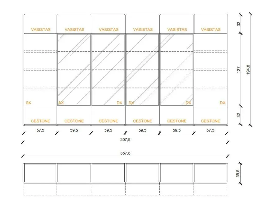 Hot Libreria Modo stile moderno Modo di in Offerta Outlet Librerie