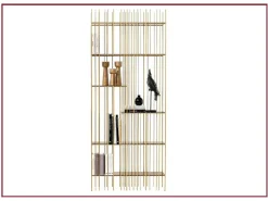 Libreria in metallo a prezzo Outlet: scopri Metrica oro^Mogg Discount