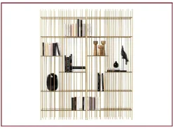Libreria in metallo a prezzo Outlet: scopri Metrica oro^Mogg Discount