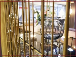 Libreria in metallo a prezzo Outlet: scopri Metrica oro^Mogg Discount