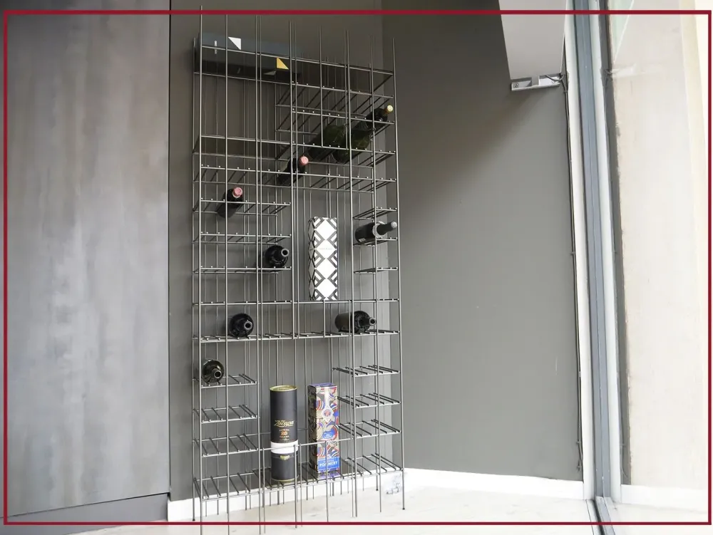 Mogg Libreria in metallo a prezzo scontato: scopri Metrica a wine- Librerie