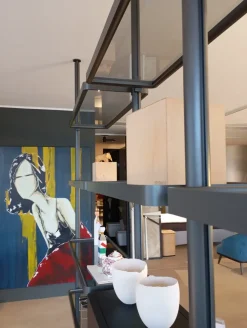 Libreria in metallo a prezzo Outlet: scopri Libreria hector bifacciale^Molteni & C Hot