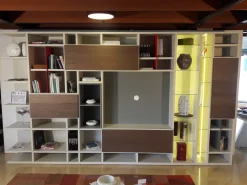 Libreria Mood stile moderna di in Offerta Outlet^Astor Mobili Outlet