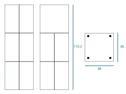 Libreria in metallo in Offerta Outlet: scopri Freestanding girevole^NovaMobili Best