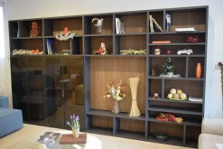 Orme Libreria in laccato opaco in Offerta Outlet: scopri Logico 26- Librerie