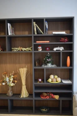 Orme Libreria in laccato opaco in Offerta Outlet: scopri Logico 26- Librerie