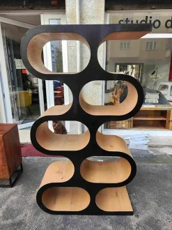 Libreria in legno scontata -30%: scopri Libreria oldman^Outlet Etnico Hot