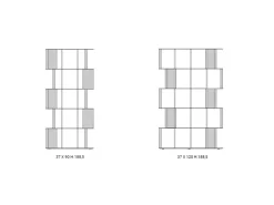 Discount Libreria in laccato opaco a prezzo Outlet: scopri Manga Librerie