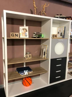 Dielle Libreria Palo alto stile moderno di scontata- Librerie