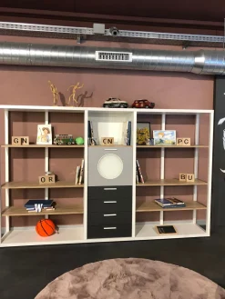 Dielle Libreria Palo alto stile moderno di scontata- Librerie