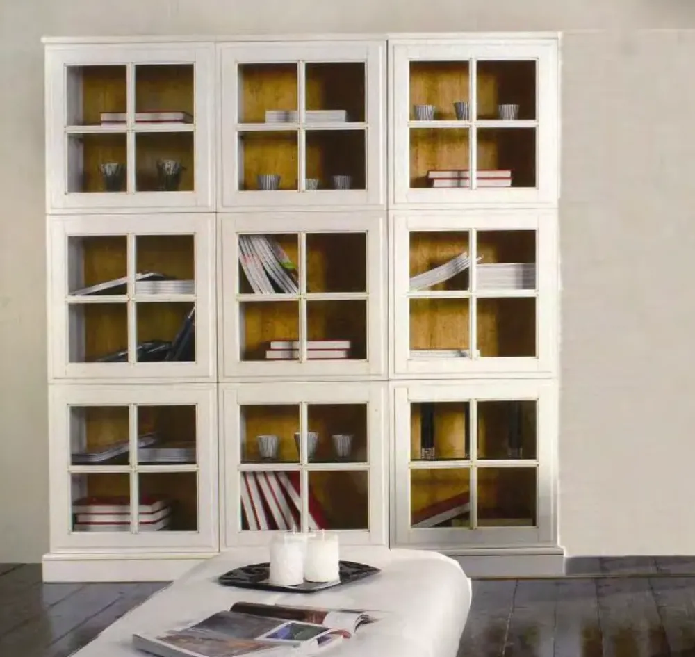 Parlani Libreria Parete libreria stile classico di in Offerta Outlet- Librerie