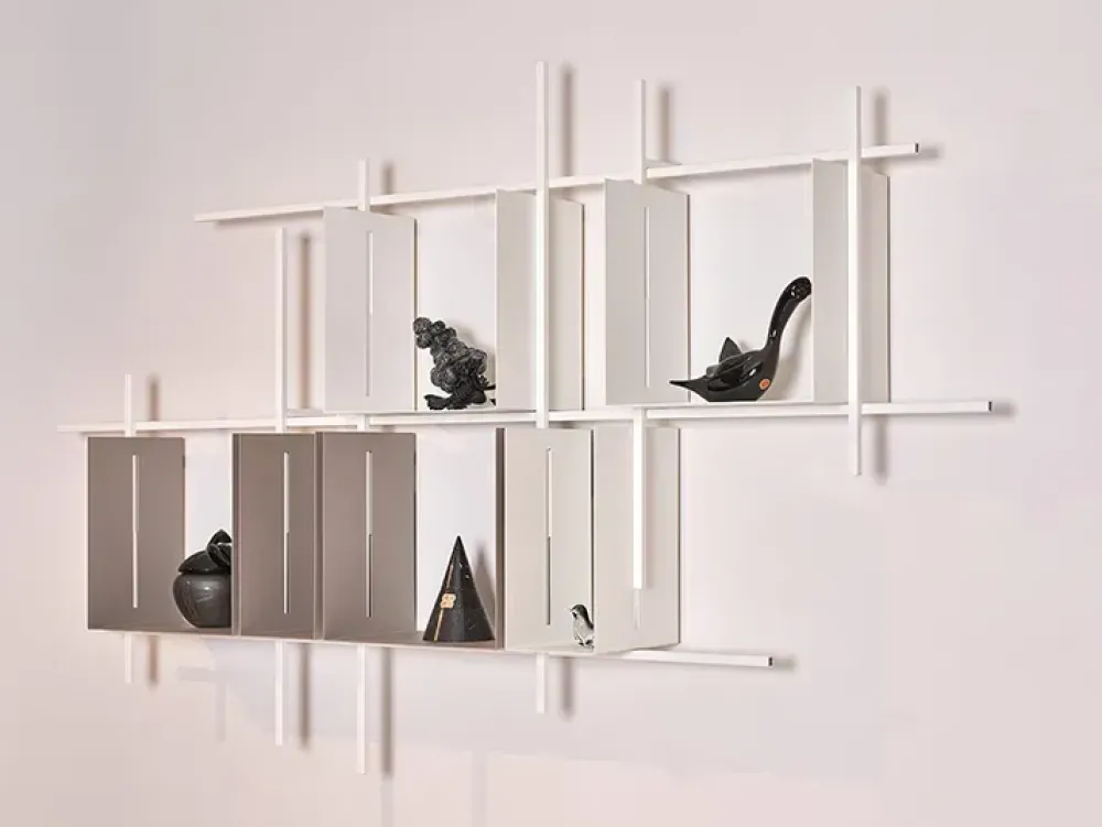 Outlet Libreria in metallo scontata -45%: scopri 0/72-5 Librerie